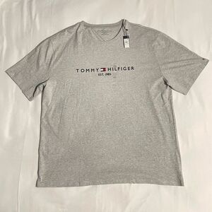 Tommy Hilfiger Men’s Grey Regular Fit T-Shirt Size 3XL